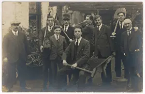 Workday: GROUP OF WORKMEN C1910