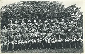 1914 1918: Group of World War I soldiers