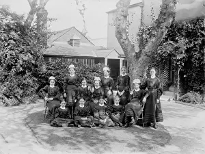 Morrell: A group of young girls training to be domestic