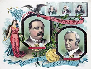 Hendricks: Grover Cleveland, Thomas A. Hendricks, the ?