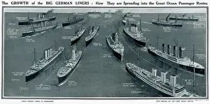 Escalation: Growth of big German liners by G. H. Davis