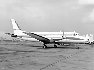 Heathrow: Grumman G-159 Gulfstream I N720G
