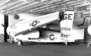 Stowed: Grumman WF-2 Tracer 148904