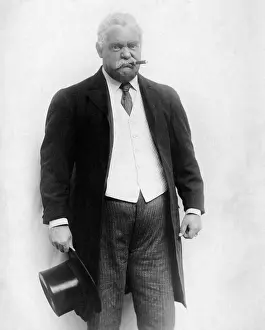Formalwear: A grumpy man and his cigar