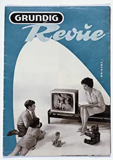 Receivers: Grundig advertising, 1950s