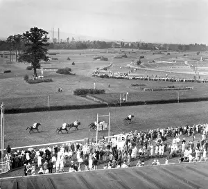 Sunk: Grunewald racecourse near Berlin, around 1925