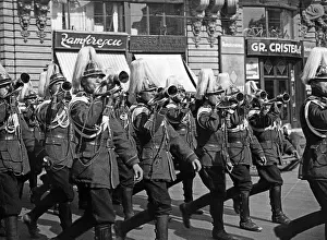 Bucharest: Guard mount in Bucharest, 1935
