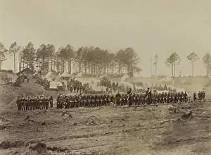 Osullivan: Guard mount at Camp of 114th Pennsylvania