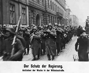 Loyal: Guard mount in the Wilhelmstrasse, 1919