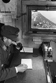 Surveillance: Guard station in the Alps, 1940
