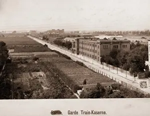 Housed: Guard Train Barracks of the Prussian Army, 1897