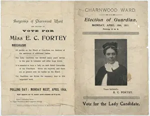 Fortey: Guardian's Election Leaflet