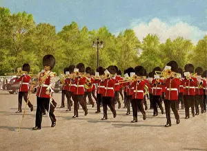 Guards Band in the Mall, London