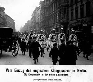 Cuirassiers: Guards Cuirassiers in Berlin 1909