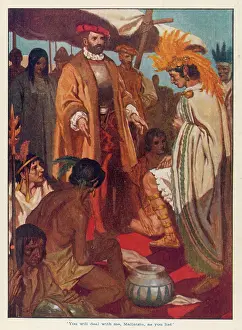 Heroically: GUATEMOZIN SURRENDERS