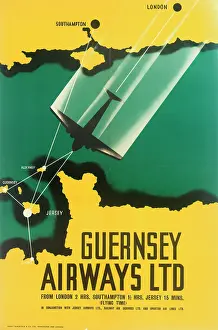 Guernsey: Guernsey Airways Poster