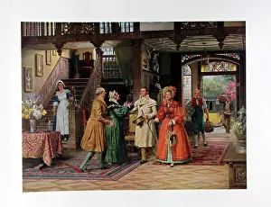 The Fortunino Matania Collection: Guests arriving