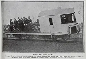 Brennan: Guests including Cabinet Ministers, riding Brennan monorail