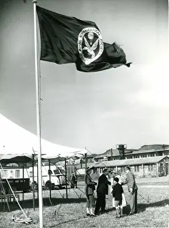 Waltham: Guests, right, being received by the Royal Aeronautical