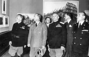 Terrorist: Guglielmotti with Otto Dietrich