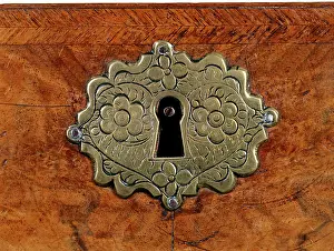 Keyhole: Guilbaud Writing Cabinet, detail
