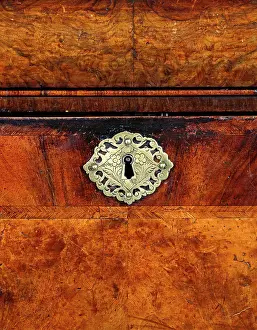 Keyhole: Guilbaud Writing Cabinet, detail