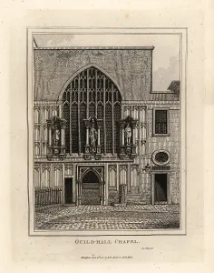 Antiquaries: Guild-hall Chapel, rebuilt in 1440