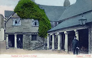 Totnes: Guildhall and Sexton's College, Totnes, Devon