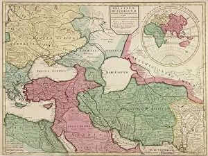 Indus: Guillaume Delisle, Eastern Roman Empire Map, 400 AD