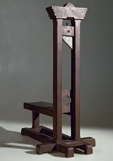 Guillotine: Guillotine. Paris, Musee Carnavalet