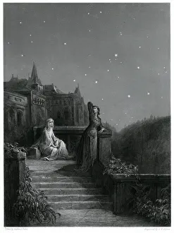 Arthurian: GUINEVERE ON THE TERRACE