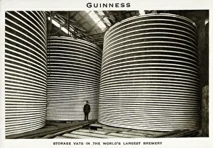 Vats: Guinness Brewery, Dubllin - Massive storage vats