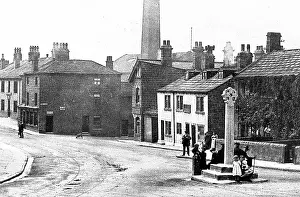 Guiseley: Guiseley Towngate early 1900s