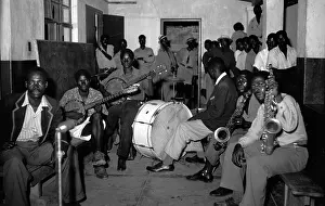 Taping: Guitar groups in the Copperbelt Recorded in a Library