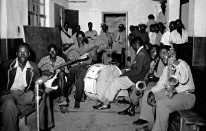 Taping: Guitar groups in the Copperbelt Recorded in a Library