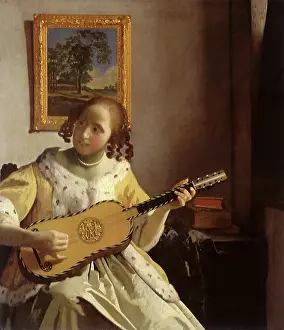 Vermeer: The Guitar Player, by Vermeer
