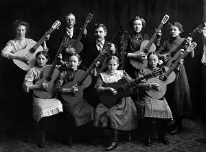 Acoustic: Guitars - musicians - musical instruments