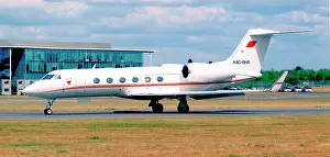 Farnborough: Gulfstream G450 A9C-BHR
