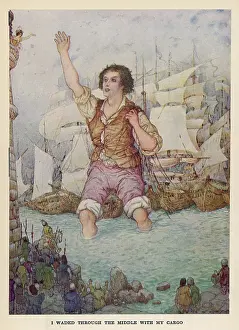 Captures: GULLIVER: BLEFUSCU FLEET