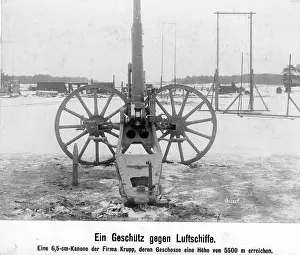 Meters: Gun against airships, 1909