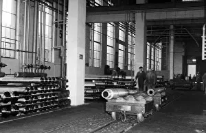 Duesseldorf: Gun construction in the arms industry, 1939