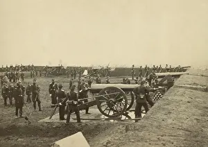 Lcgr1808: Six gun crews of the 1st Connecticut Artillery