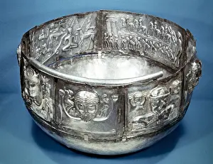 Partially: Gundestrup Cauldron (bowl), Celtic ritual vessel