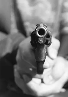 Jack Novak Collection: AT GUNPOINT
