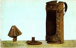Rusted: Gunpowder Plot, Guy Fawkes lantern, Oxford University