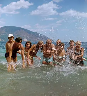 Sobolev: Gurzuf beach, 1970