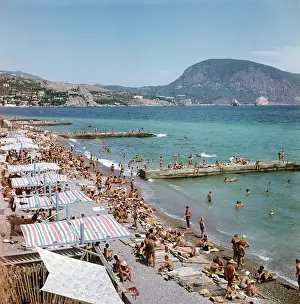 Sobolev: Gurzuf beach, 1982
