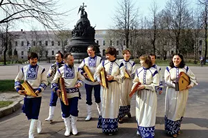 Oldest: Gusli musicians, 1984