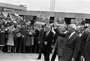 Husak: Gustav Husak visits USSR