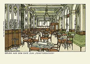 Fenstergucker: Gustav Kalhammer. Greetings from Cafe